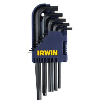 IRWIN - 10-dielna sada dlhých šesťhranných imbusových kľúčov s guličkou